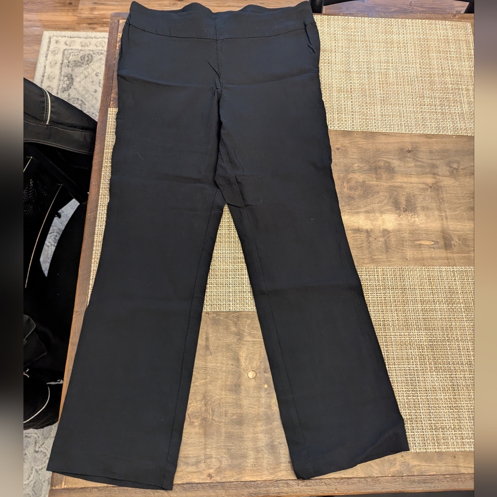 Briggs Chic Black Straight Leg Trousers size 18W
